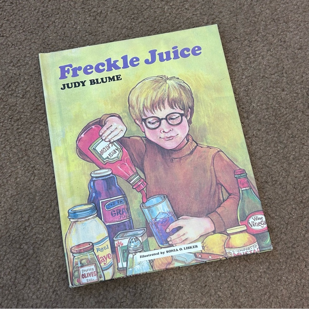 Freckle Juice Children’s Book by Judy Blume